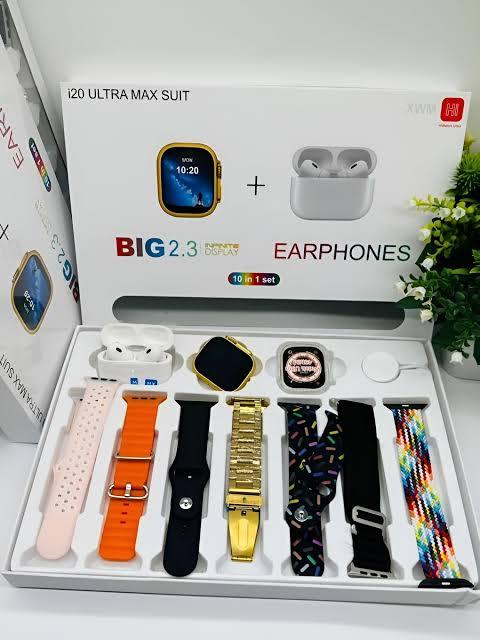 Ultra smart watch with airpods