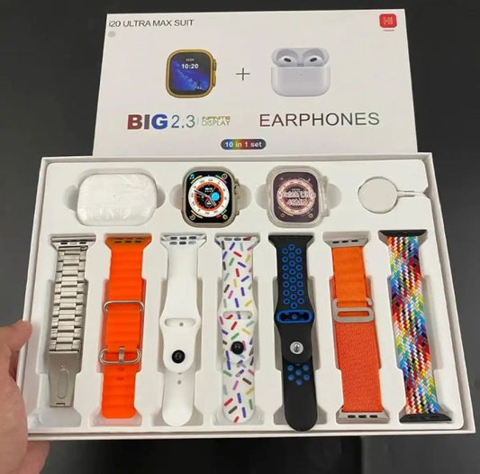 Ultra smart watch with airpods